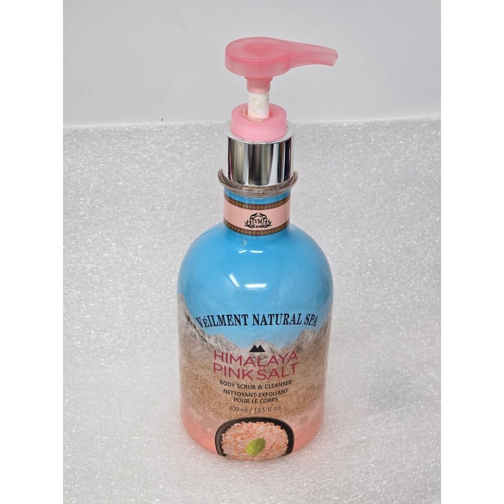 Avon Veilment Natural Spa Himalayan Pink Salt Body Scrub & Cleanser 400ml